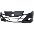 Front Primed Bumper Cover, Mazdaspeed Model