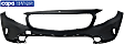 Front Primed Bumper Cover, With Headlight Washer Holes, CAPA Certified