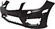 Front Primed Bumper Cover, For Models With AMG Styling Package, Parking Sensor Holes, Headlight Washer Holes and Side Marker Light Holes