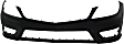 2014 Mercedes Benz C300 - Front Primed Bumper Cover, For Models With AMG Styling Package and Side Marker Light