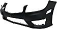 2014 Mercedes Benz C300 - Front Primed Bumper Cover, For Models With AMG Styling Package and Side Marker Light