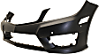 2014 Mercedes Benz C300 - Front Primed Bumper Cover, For Models With AMG Styling Package and Side Marker Light