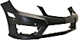 2014 Mercedes Benz C300 - Front Primed Bumper Cover, For Models With AMG Styling Package and Side Marker Light