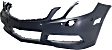 Front Primed Bumper Cover, Coupe, With Headlight Washer Holes