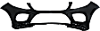 Front Primed Bumper Cover, For Models with AMG Styling Package, without Active Park Assist System
