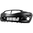 2017-2020 Mitsubishi Mirage G4 - Front Primed Bumper Cover CAPA Certified