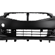 2017-2020 Mitsubishi Mirage G4 - Front Primed Bumper Cover CAPA Certified