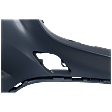 Front, Upper Primed Bumper Cover CAPA Certified