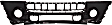 Front Primed Bumper Cover, without Mounting Bracket(s), S Model, 2.0L Engine