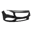 2018 Mercedes Benz CLA250 4Matic - Front Primed Bumper Cover, For Models without Active Park Assist Sensor Holes, with AMG Styling Package