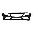 2018 Mercedes Benz CLA250 4Matic - Front Primed Bumper Cover, For Models without Active Park Assist Sensor Holes, with AMG Styling Package