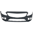 Front Primed Bumper Cover CAPA Certified