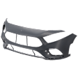 Front Primed Bumper Cover, For Models without AMG Aerodynamics Package and Active Park Assist System