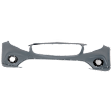 Front Primed Bumper Cover