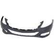 Sedan Front Primed Bumper Cover CAPA Certified