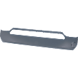 Front, Center Primed Bumper Cover, without Mounting Bracket(s), S Model, For Models without John Cooper Works Package