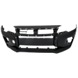 Front Primed Bumper Cover CAPA Certified