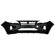 Front Primed Bumper Cover CAPA Certified