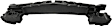 2013 Mercedes Benz GL350 - Front Bumper Absorber, For Models With AMG Styling Package