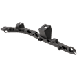 Front, Driver Side Bumper Bracket, Mounting Bracket, Base Model