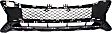 Front, Center Bumper Grille, Textured Black