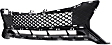 Front, Center Bumper Grille, Textured Black