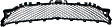 2015-2017 Mercedes Benz E400 - Front, Center Bumper Grille, Primed