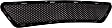 2014 Mercedes Benz GLK350 - Front, Center Bumper Grille, For Models With AMG Styling Package, Textured Black