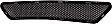 2014 Mercedes Benz GLK350 - Front, Center Bumper Grille, For Models With AMG Styling Package, Textured Black