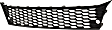 Front, Lower Bumper Grille, Textured Black