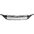 2021 Mercedes Benz A35 AMG 4Matic - Front, Center Bumper Grille,  For Models With AMG Styling Package, Textured Black, Sedan
