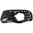 Front, Driver Side Bumper Grille, Textured Black