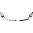 Front, Driver or Passenger Side Bumper Trim, Chrome