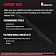 Front, Driver or Passenger Side, Lower Bumper Trim, Primed