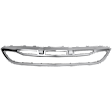 2018-2020 Mercedes Benz GLA250 - Front, Center Bumper Trim, Chrome, CAPA Certified