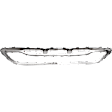 2018-2020 Mercedes Benz GLA250 - Front, Center Bumper Trim, Chrome, CAPA Certified