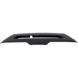 Front, Center Bumper Trim, Textured Black