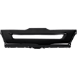 Front, Center Bumper Trim, Black