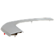 Front, Passenger Side, Lower Bumper Trim, Chrome