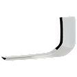 Front, Passenger Side, Lower Bumper Trim, Chrome, CAPA Certified