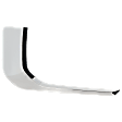 Front, Driver Side, Lower Bumper Trim, Chrome