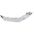 Front, Driver Side, Lower Bumper Trim, Chrome
