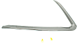 Front, Driver Side Bumper Trim, Chrome, 4 Cyl., 2.5L Engine
