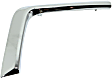 Front, Passenger Side, Lower Bumper Trim, Chrome, Lower Garnish