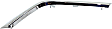Front, Passenger Side, Lower Bumper Trim, Chrome, Lower Garnish