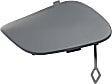 Front, Passenger Side Tow Eye Cover, Sedan/(Coupe/Convertible 17-17), Base Model