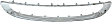 Grille Trim, Center, Chrome, CAPA Certified