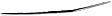 Center, Lower Grille Trim, Bumper Grille Trim, Sedan/Wagon, For Models With Luxury Package