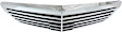 Grille Assembly, Chrome Shell with Painted Black Insert