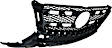 2013 Mercedes Benz GL450 Base - Grille, Textured Gray, For Models Without AMG Styling and Off Road Package, CAPA Certified